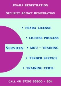Security Agency Registration PSARA