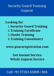Security Guard Training Certificate in Gujarat